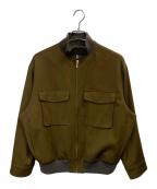 uncraveアンクレイヴ）の古着「ブルゾン」｜オリーブ
