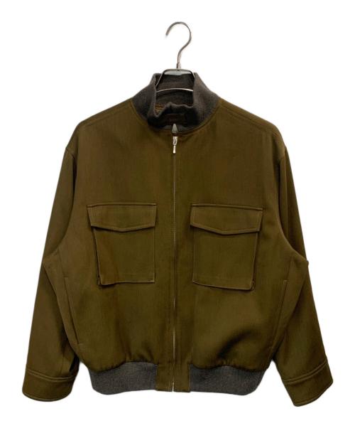 uncrave（アンクレイヴ）uncrave (アンクレイヴ) ブルゾン オリーブ サイズ:2の古着・服飾アイテム