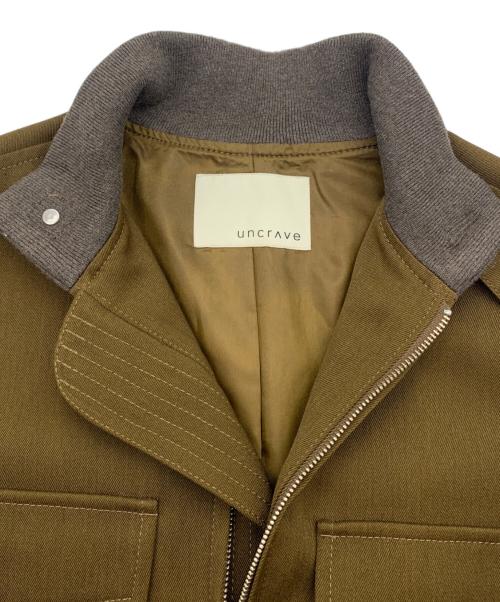 uncrave（アンクレイヴ）uncrave (アンクレイヴ) ブルゾン オリーブ サイズ:2の古着・服飾アイテム
