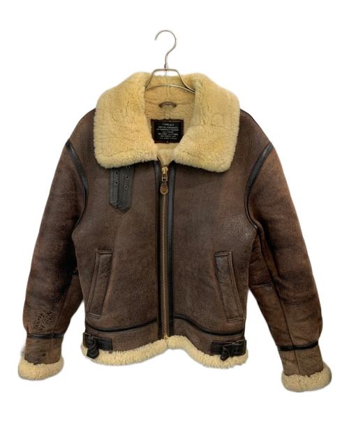 US ARMY（ユーエスアーミー）US ARMY (ユーエスアーミー) B-3 フライトジャケット ブラウン サイズ:Sの古着・服飾アイテム