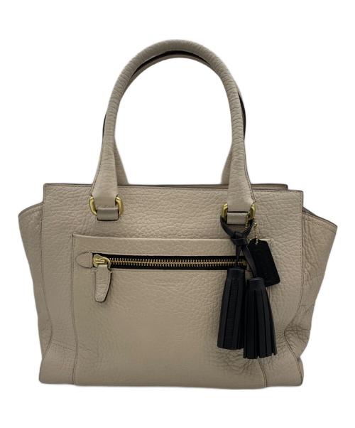 COACH（コーチ）COACH (コーチ) トートバッグ アイボリーの古着・服飾アイテム