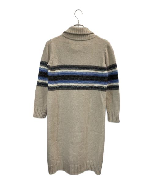 Max Mara WEEK END LINE（マックスマーラ ウイークエンドライン）Max Mara WEEK END LINE (マックスマーラ ウイークエンドライン) ニットワンピース ベージュ サイズ:USA Sの古着・服飾アイテム