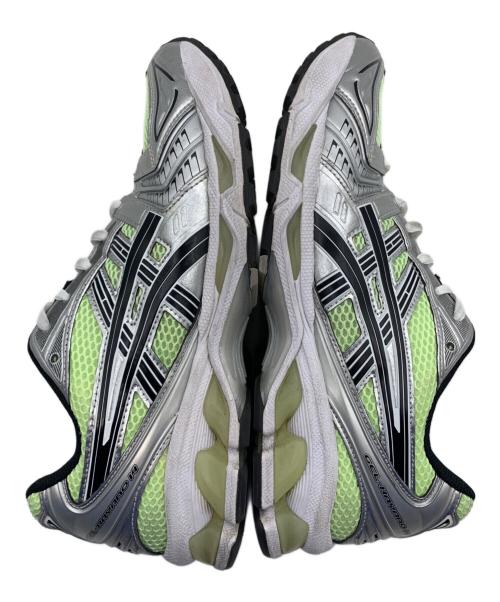 asics（アシックス）asics (アシックス) GEL-KAYANO 14 シルバー×グリーン サイズ:27cmの古着・服飾アイテム