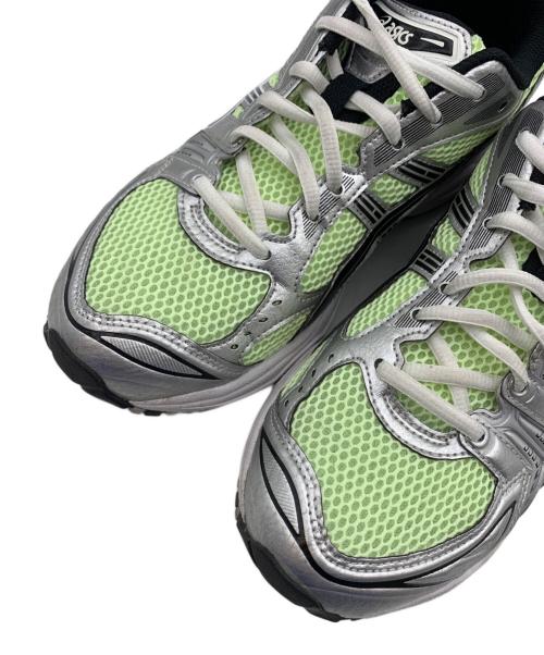 asics（アシックス）asics (アシックス) GEL-KAYANO 14 シルバー×グリーン サイズ:27cmの古着・服飾アイテム