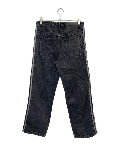 adidas（アディダス）adidas (アディダス) アディカラー デニム ファイヤーバードパンツ ブラック サイズ:W33の古着・服飾アイテム