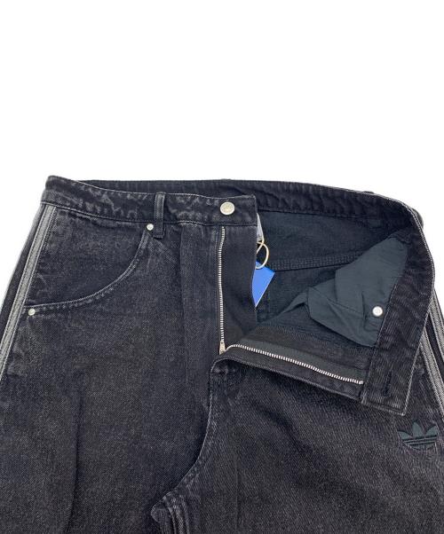 adidas（アディダス）adidas (アディダス) アディカラー デニム ファイヤーバードパンツ ブラック サイズ:W33の古着・服飾アイテム