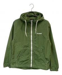 X-LARGE（エクストララージ）の古着「STITCH NYLON JACKET」｜グリーン