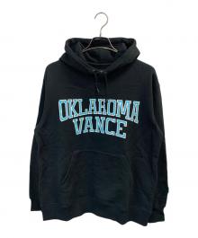 AVIREX（アヴィレックス）の古着「PULL PARKA FORCE BASE/プルパーカー フォースベース」｜ブラック