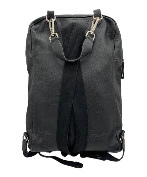 Daniel&Bob（ダニエル＆ボブ）Daniel&Bob (ダニエル＆ボブ) オールレザー リュック バックパック ブラックの古着・服飾アイテム