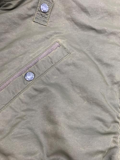 AVIREX（アヴィレックス）AVIREX (アヴィレックス) CROSSOVER FADED MA-1 オリーブ サイズ:Mの古着・服飾アイテム