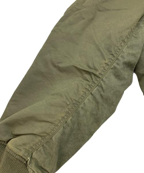 AVIREX（アヴィレックス）AVIREX (アヴィレックス) CROSSOVER FADED MA-1 オリーブ サイズ:Mの古着・服飾アイテム