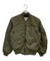 AVIREX（アヴィレックス）の古着「CROSSOVER FADED MA-1」｜オリーブ