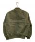 AVIREX (アヴィレックス) CROSSOVER FADED MA-1 オリーブ サイズ:M：15000円