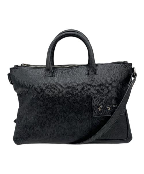 OFFWHITE（オフホワイト）OFFWHITE (オフホワイト) Small Logo-Detail Crossbody Bag ブラックの古着・服飾アイテム