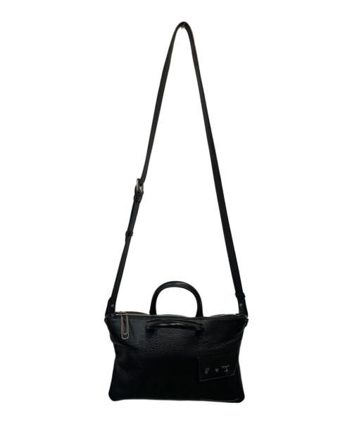 OFFWHITE（オフホワイト）OFFWHITE (オフホワイト) Small Logo-Detail Crossbody Bag ブラックの古着・服飾アイテム