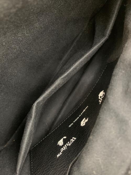 OFFWHITE（オフホワイト）OFFWHITE (オフホワイト) Small Logo-Detail Crossbody Bag ブラックの古着・服飾アイテム