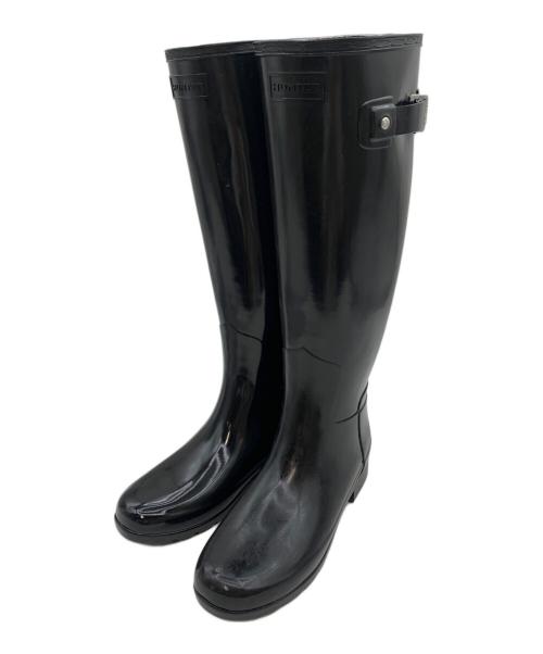 HUNTER（ハンター）HUNTER (ハンター) レインブーツ ブラック サイズ:UK3の古着・服飾アイテム