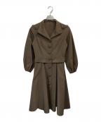 FOXEY NEWYORKフォクシーニューヨーク）の古着「トレンチコート」｜ブラウン