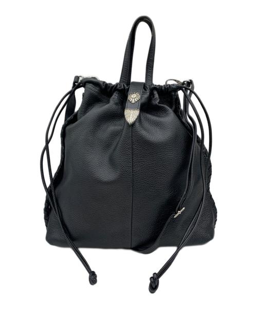 ear PAPILLONNER（イアパピヨネ）ear PAPILLONNER (イアパピヨネ) 2WAYバッグ ブラックの古着・服飾アイテム