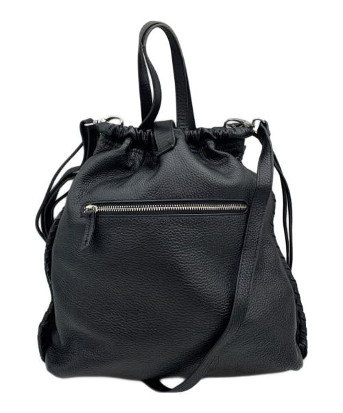 ear PAPILLONNER（イアパピヨネ）ear PAPILLONNER (イアパピヨネ) 2WAYバッグ ブラックの古着・服飾アイテム