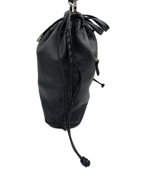 ear PAPILLONNER（イアパピヨネ）ear PAPILLONNER (イアパピヨネ) 2WAYバッグ ブラックの古着・服飾アイテム