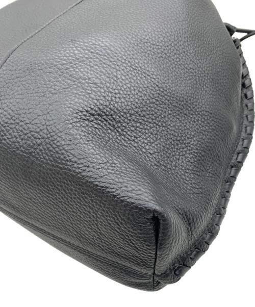 ear PAPILLONNER（イアパピヨネ）ear PAPILLONNER (イアパピヨネ) 2WAYバッグ ブラックの古着・服飾アイテム