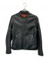 ROSSO（ロッソ）の古着「レザージャケット」｜ブラック