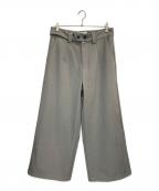 REVER REACTリバーリアクト）の古着「タックパンツ」｜グレー