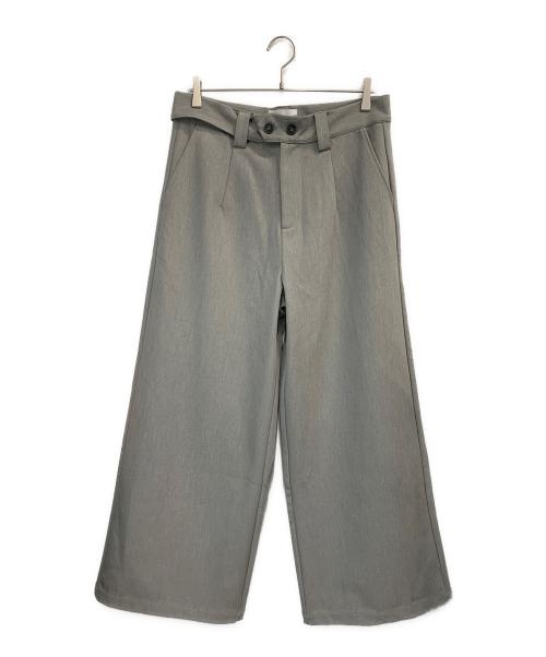 REVER REACT（リバーリアクト）REVER REACT (リバーリアクト) タックパンツ グレー サイズ:Lの古着・服飾アイテム