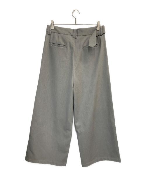 REVER REACT（リバーリアクト）REVER REACT (リバーリアクト) タックパンツ グレー サイズ:Lの古着・服飾アイテム