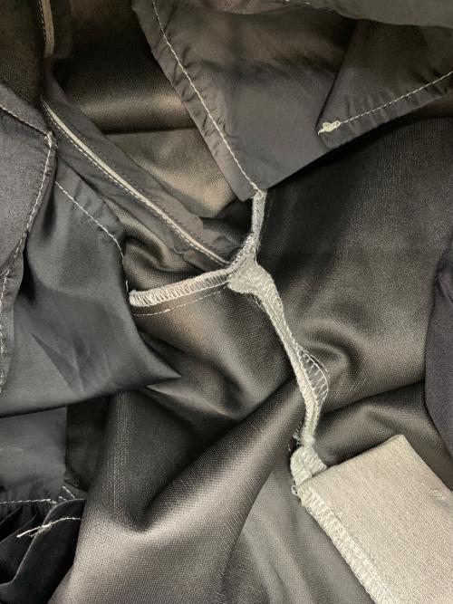 REVER REACT（リバーリアクト）REVER REACT (リバーリアクト) タックパンツ グレー サイズ:Lの古着・服飾アイテム