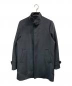 green label relaxingグリーンレーベルリラクシング）の古着「S100 ショートビーバー スタンドカラーコート」｜グレー