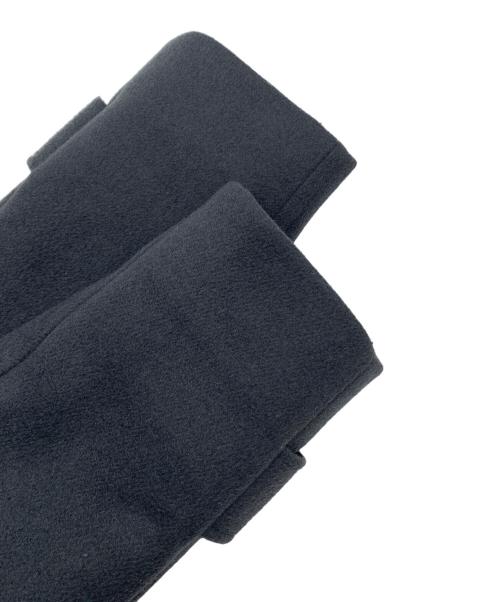 green label relaxing（グリーンレーベルリラクシング）green label relaxing (グリーンレーベルリラクシング) S100 ショートビーバー スタンドカラーコート グレー サイズ:Lの古着・服飾アイテム