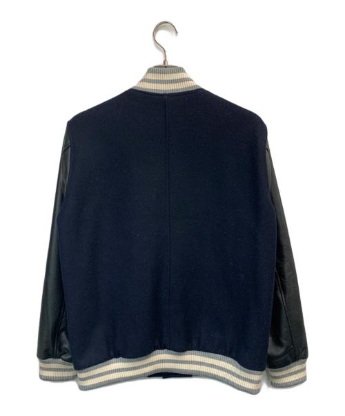 URBAN RESEARCH DOORS（アーバンリサーチドアーズ）URBAN RESEARCH DOORS (アーバンリサーチドアーズ) スタジャン ブラック×ネイビー サイズ:40の古着・服飾アイテム