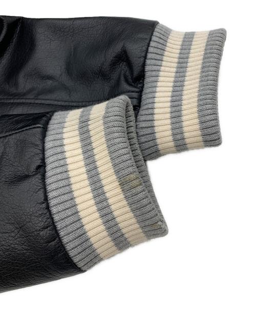 URBAN RESEARCH DOORS（アーバンリサーチドアーズ）URBAN RESEARCH DOORS (アーバンリサーチドアーズ) スタジャン ブラック×ネイビー サイズ:40の古着・服飾アイテム
