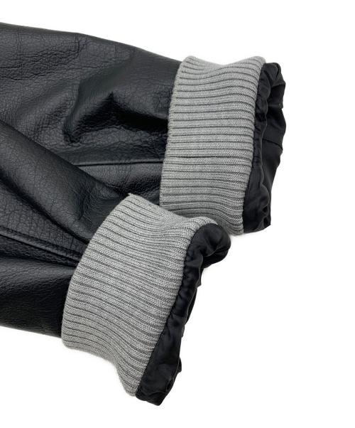 URBAN RESEARCH DOORS（アーバンリサーチドアーズ）URBAN RESEARCH DOORS (アーバンリサーチドアーズ) スタジャン ブラック×ネイビー サイズ:40の古着・服飾アイテム