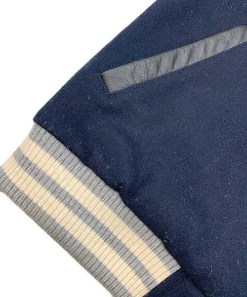 URBAN RESEARCH DOORS（アーバンリサーチドアーズ）URBAN RESEARCH DOORS (アーバンリサーチドアーズ) スタジャン ブラック×ネイビー サイズ:40の古着・服飾アイテム
