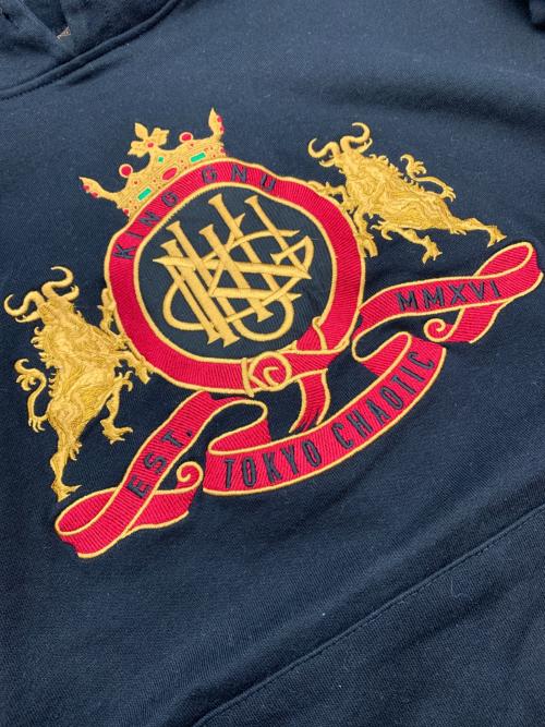 KING GNU（キングヌー）KING GNU (キングヌー) プルオーバーパーカー ブラック サイズ:XLの古着・服飾アイテム