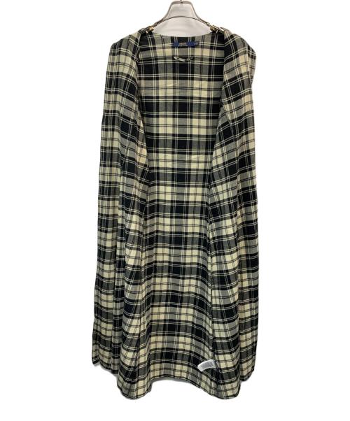 POLO RALPH LAUREN（ポロ・ラルフローレン）POLO RALPH LAUREN (ポロ・ラルフローレン) 長袖ワンピース ブラック×ベージュの古着・服飾アイテム