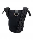 marimekkoマリメッコ）の古着「ショルダーバッグ」｜ブラック