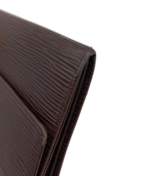 LOUIS VUITTON（ルイ ヴィトン）LOUIS VUITTON (ルイ ヴィトン) ポシェット・ポルトモネカルトクレディ ダークブラウンの古着・服飾アイテム