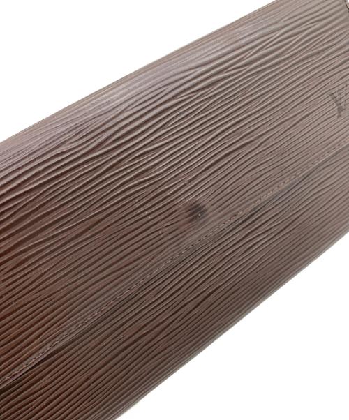 LOUIS VUITTON（ルイ ヴィトン）LOUIS VUITTON (ルイ ヴィトン) ポシェット・ポルトモネカルトクレディ ダークブラウンの古着・服飾アイテム