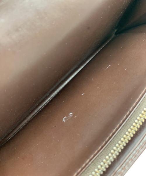 LOUIS VUITTON（ルイ ヴィトン）LOUIS VUITTON (ルイ ヴィトン) ポシェット・ポルトモネカルトクレディ ダークブラウンの古着・服飾アイテム