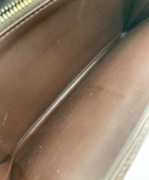 LOUIS VUITTON（ルイ ヴィトン）LOUIS VUITTON (ルイ ヴィトン) ポシェット・ポルトモネカルトクレディ ダークブラウンの古着・服飾アイテム