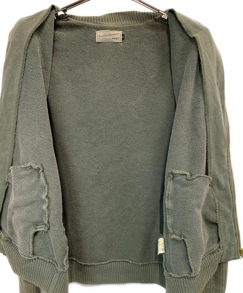 AVIREX（アヴィレックス）AVIREX (アヴィレックス) ドライバーズニット オリーブ サイズ:Lの古着・服飾アイテム