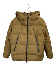 CAMP 7（キャンプ７）の古着「アクティブフードダウンジャケット」｜ベージュ