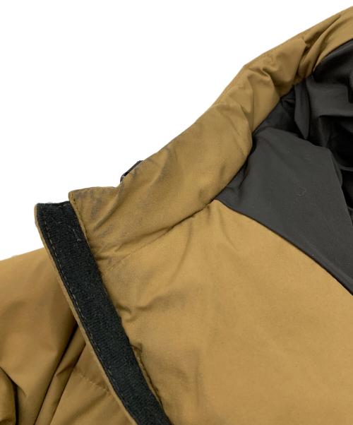 CAMP 7（キャンプ７）CAMP 7 (キャンプ７) アクティブフードダウンジャケット ベージュ サイズ:Lの古着・服飾アイテム