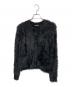 MARY QUANT（マリークヮント）の古着「薄手カーディガン」｜ブラック