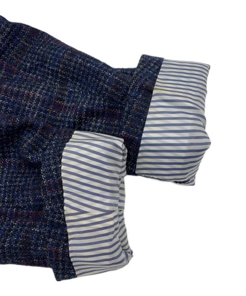 TOMORROW LAND PILGRIM（トゥモローランド ピルグリム）TOMORROW LAND PILGRIM (トゥモローランド ピルグリム) テーラードジャケット ネイビー サイズ:54Sの古着・服飾アイテム