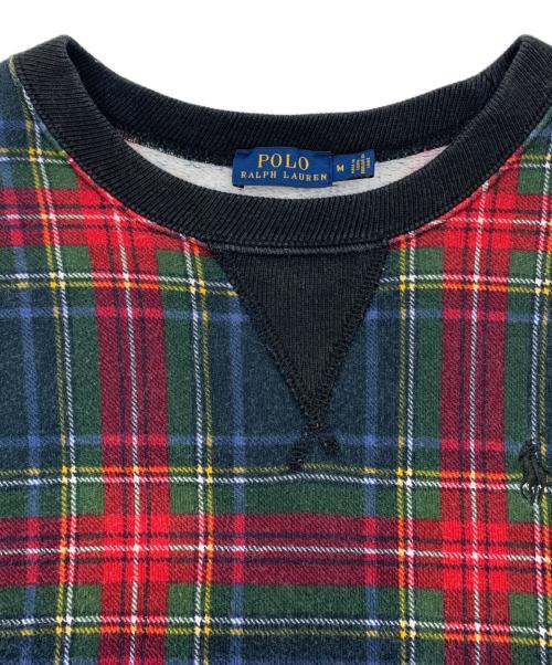 POLO RALPH LAUREN（ポロ・ラルフローレン）POLO RALPH LAUREN (ポロ・ラルフローレン) スウェット レッド サイズ:Mの古着・服飾アイテム